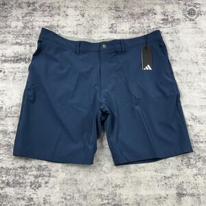 NWT Adidas Golf Ultimate 365 Navy Blue Woven Shorts Men's 40 ADVR0838 MSRP $70